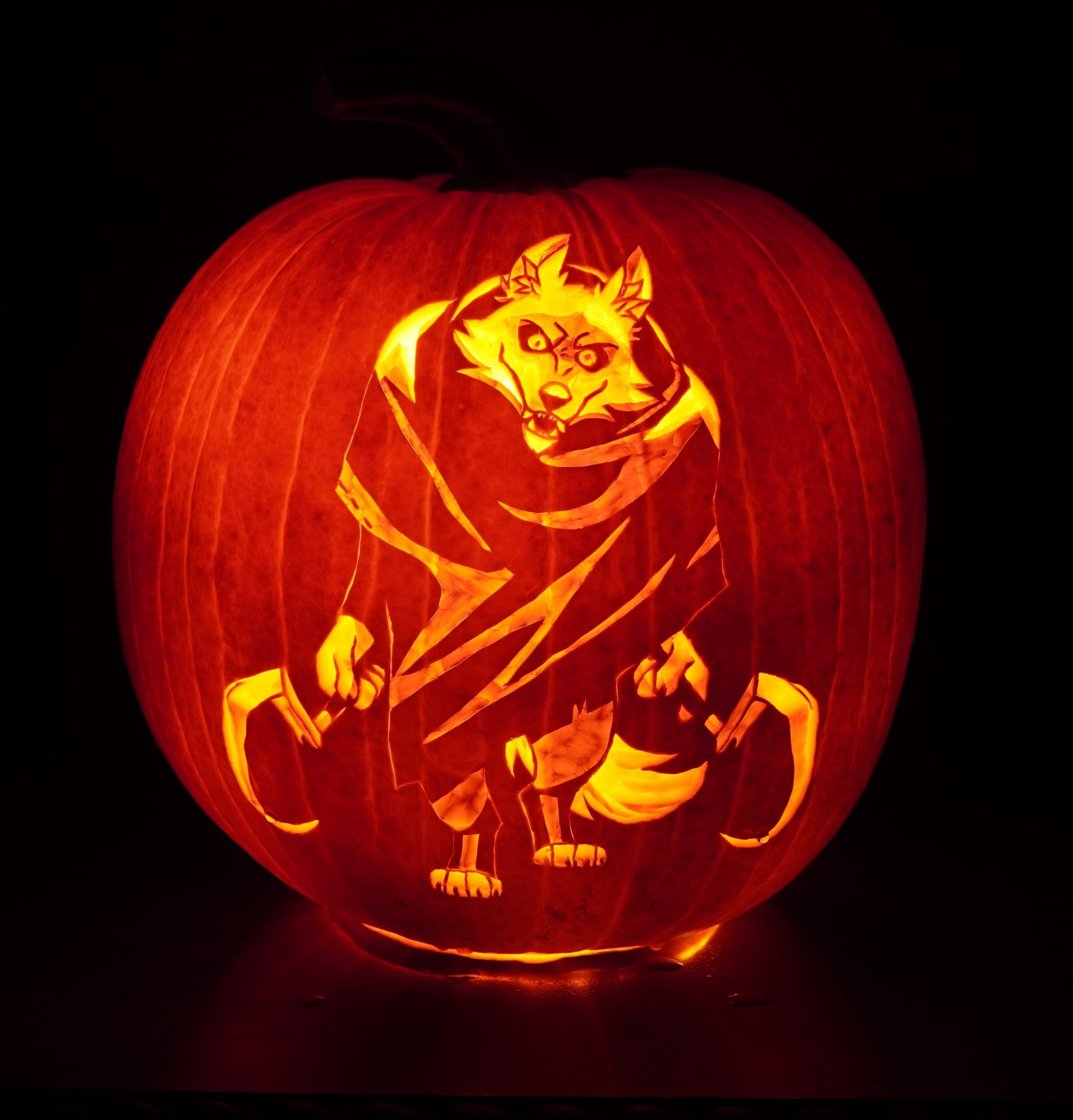 Death pumpkin carving