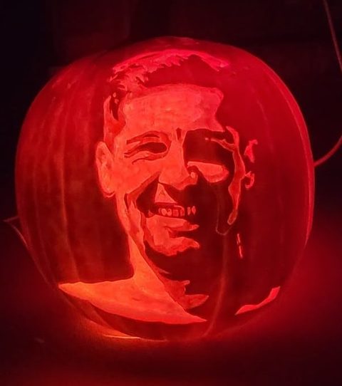 Keith pumpkin carving