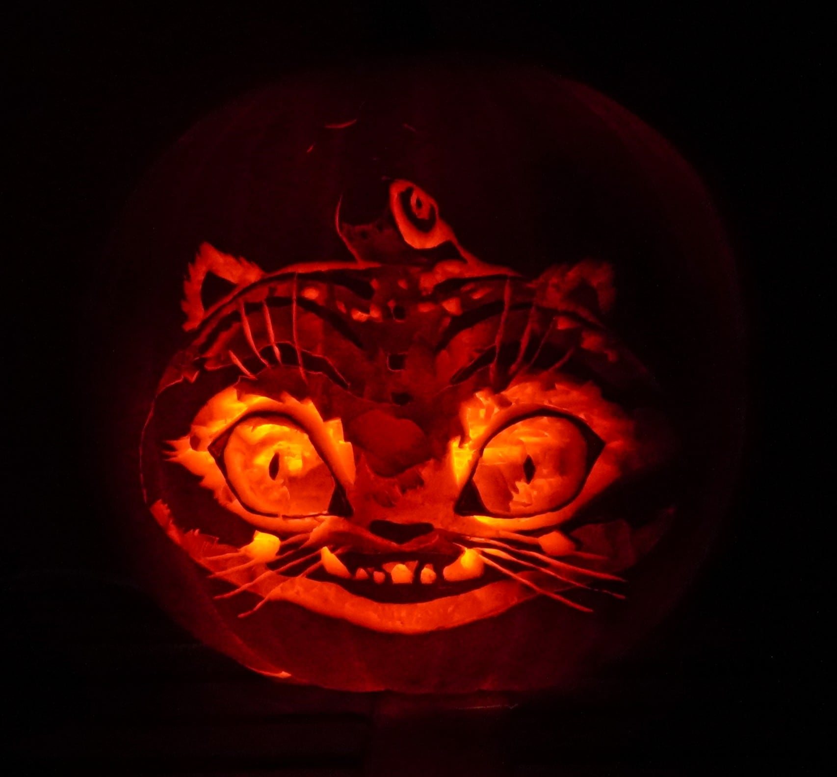 Kpop Tiger pumpkin carving