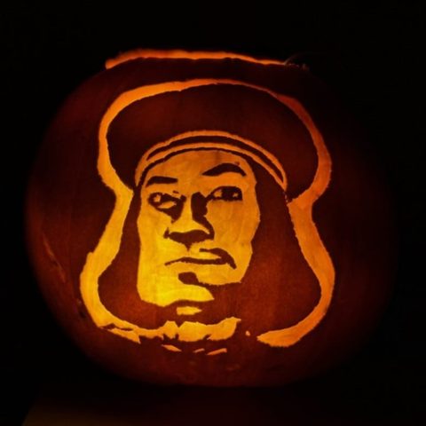 Lord Farquaad pumpkin carving