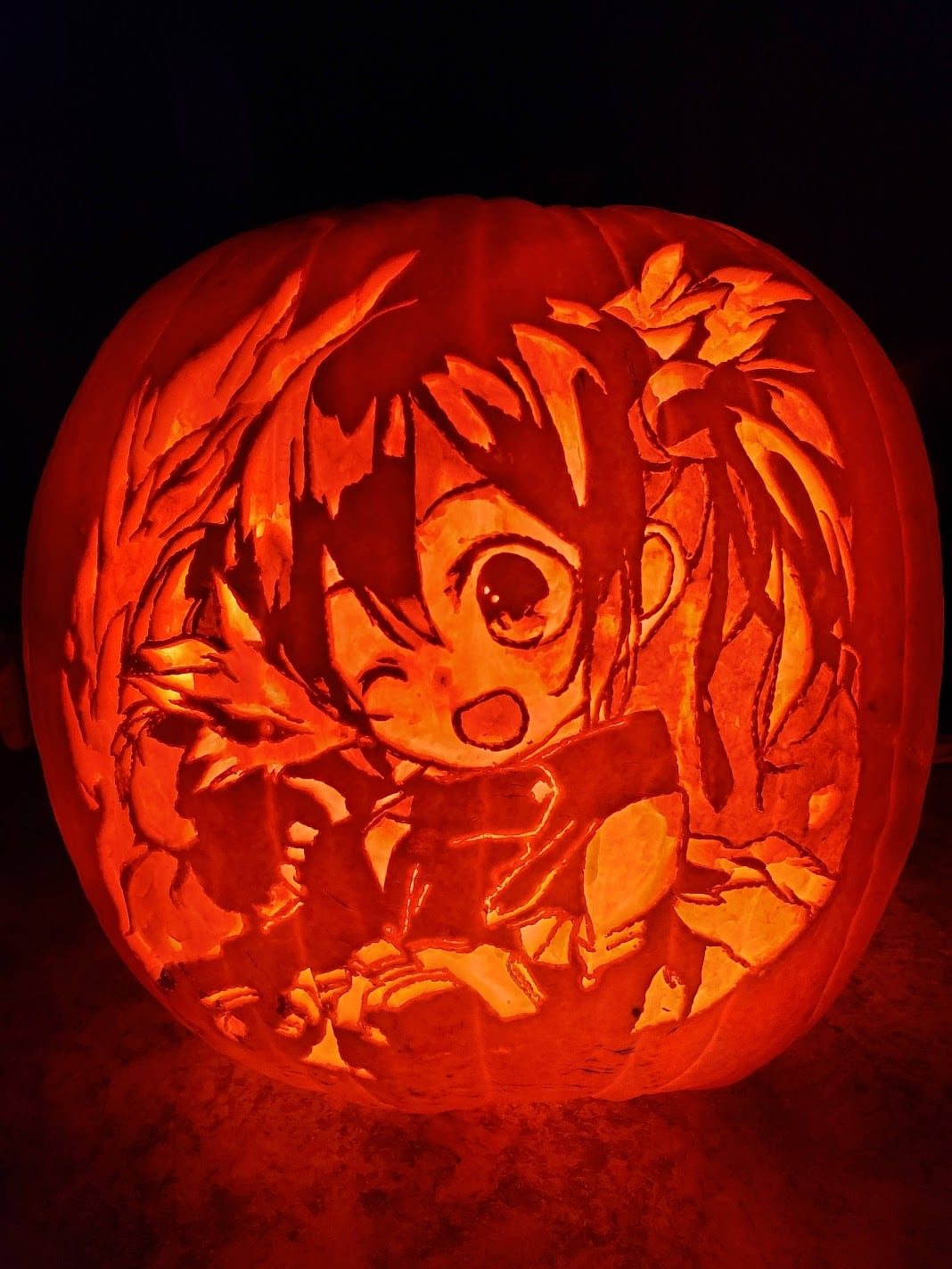 Silica pumpkin carving